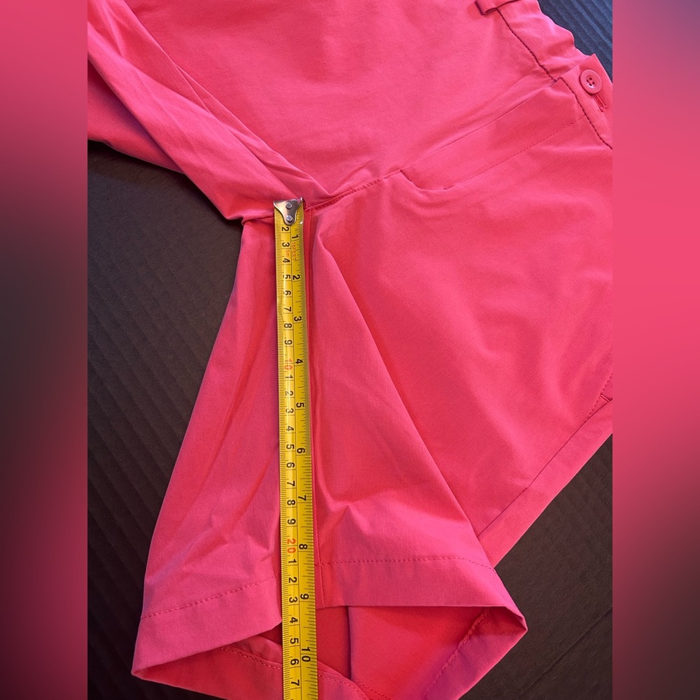 Vineyard Vines Boys Performance Shorts Adjustable Waist Size 14 Jetty Red Preppy - Picture 10 of 12